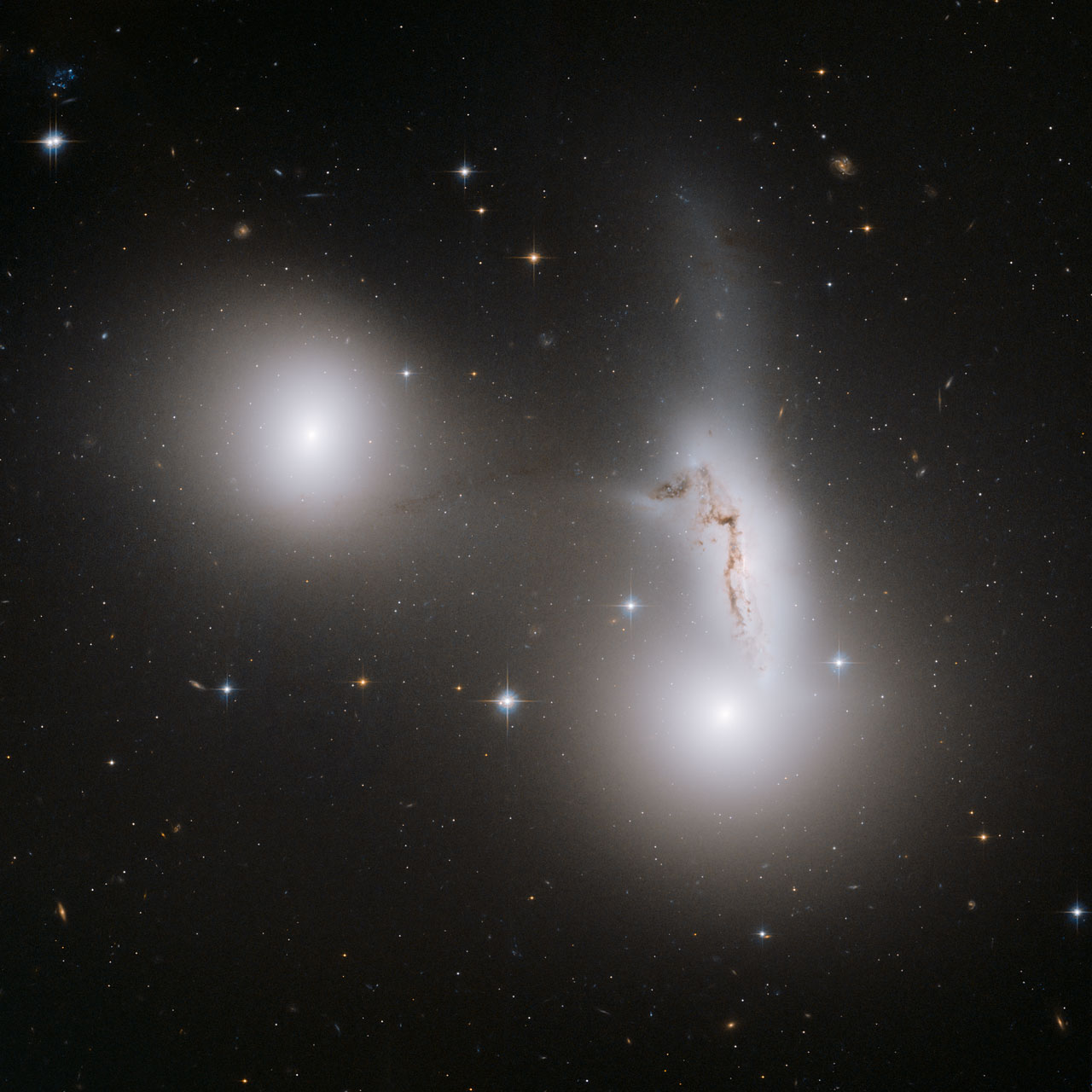 Hickson Compact Group 90 (interacting galaxies)