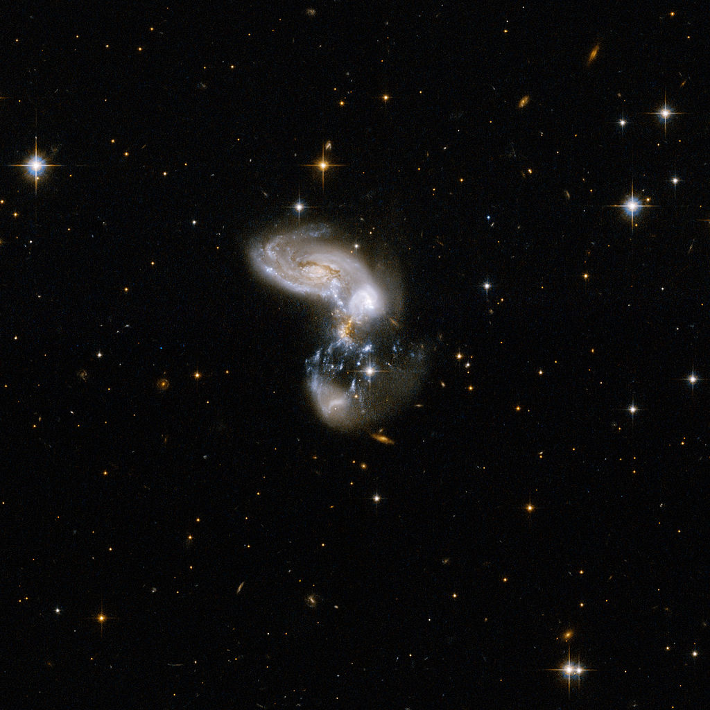 Hubble Interacting Galaxy II Zw 96 
(2008-04-24)