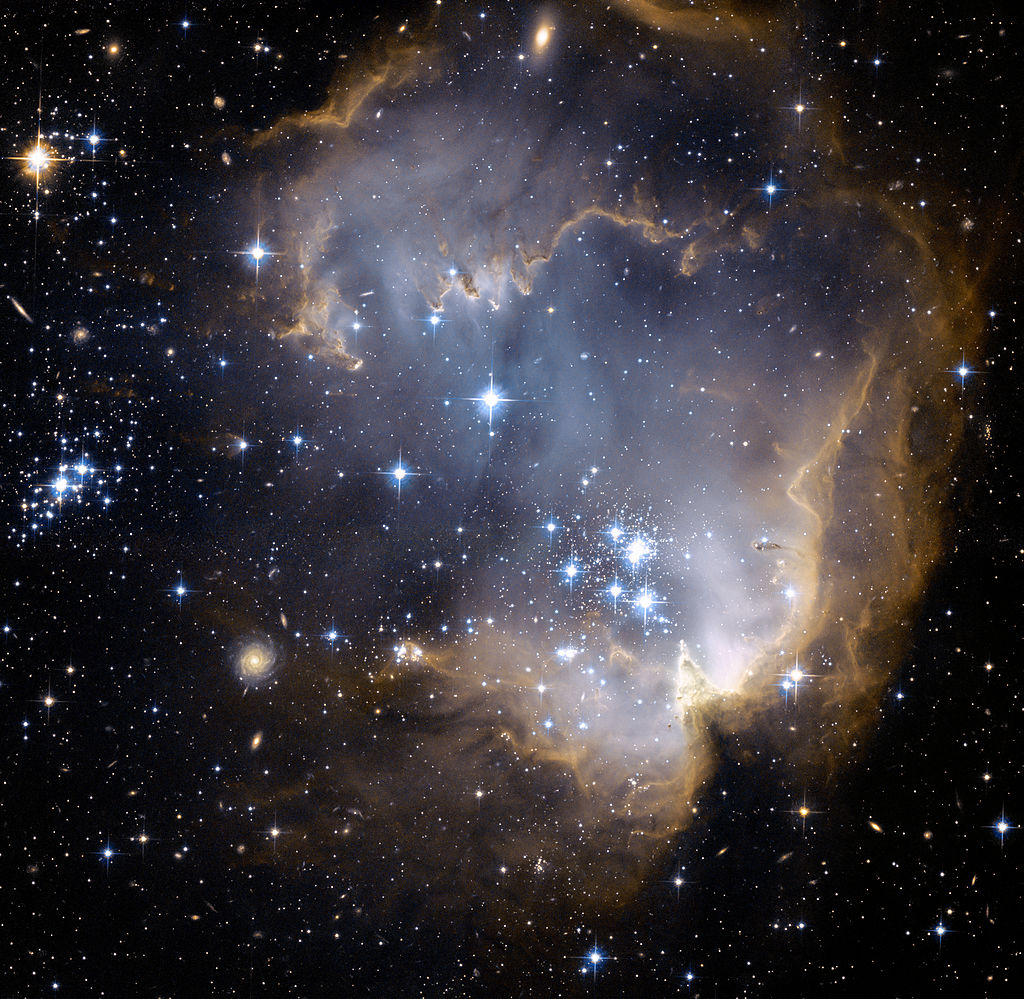 NGC 602 (star cluster in the Small Magellanic Cloud)