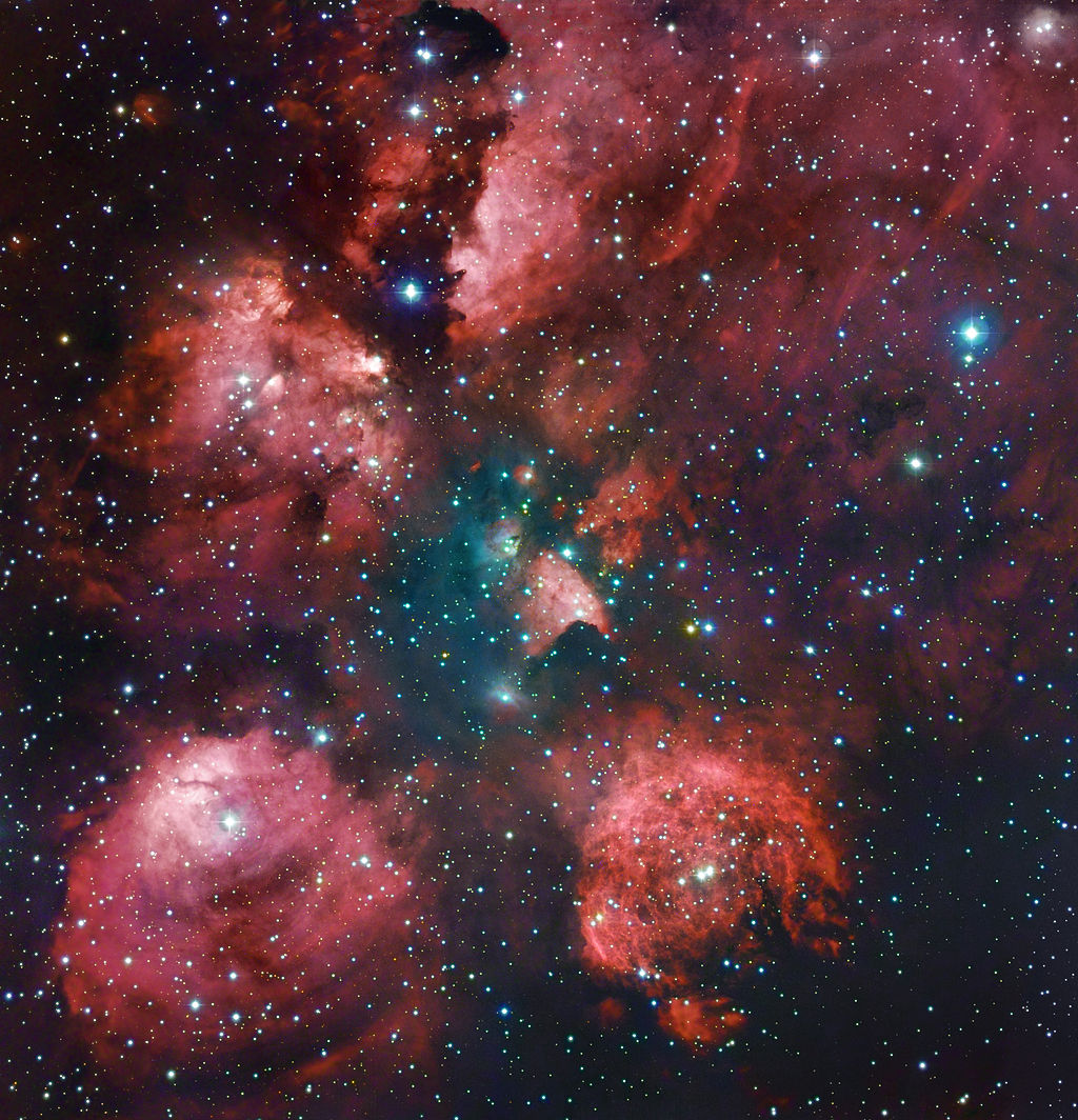 NGC 6334 (the Cat's Paw Nebula)