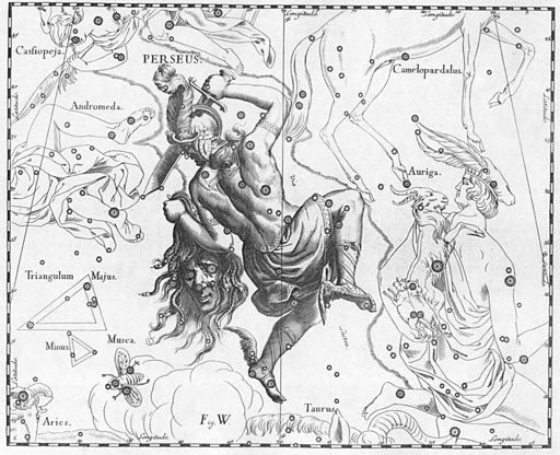 Perseus by Johannes Hevelius
